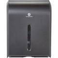 Georgia-Pacific Dispenser, f/Folded Towels, 11"x5-1/4"x15-1/2", Black GPC56650A